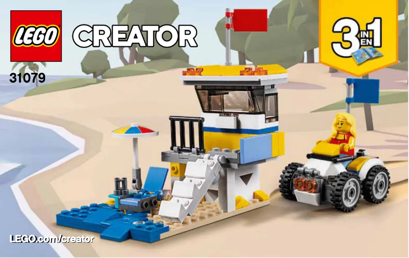 First page image of the manual for Creator 31079