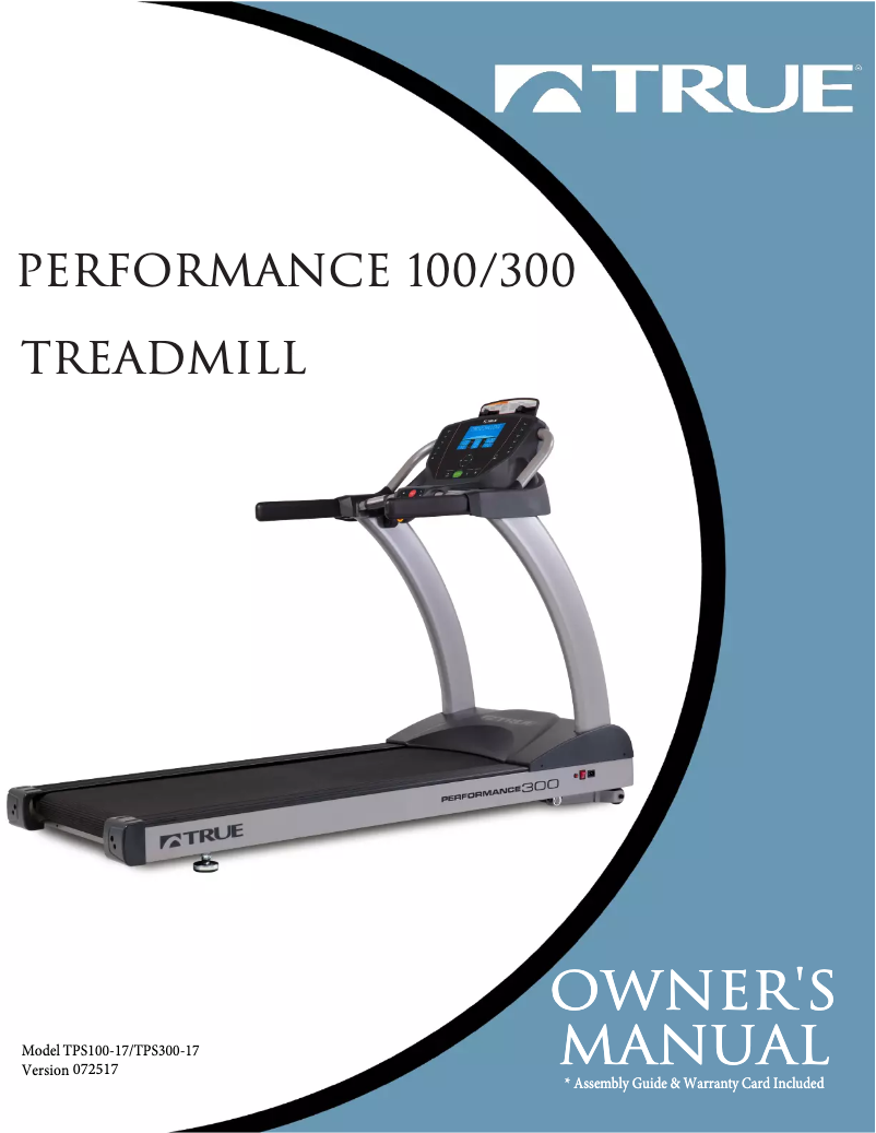 First page image of the manual for Performance 300