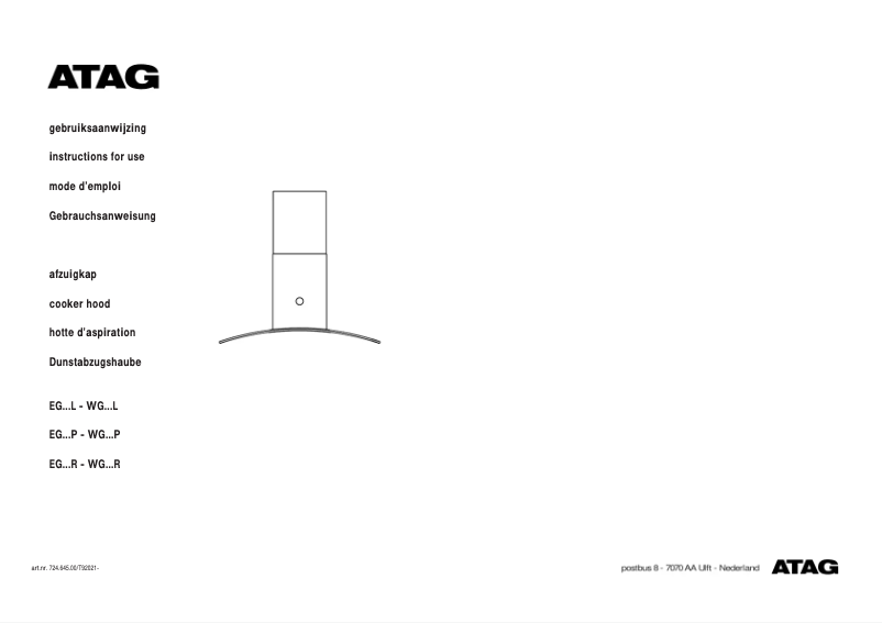 Image de la première page du manuel de l'appareil EG411LUU