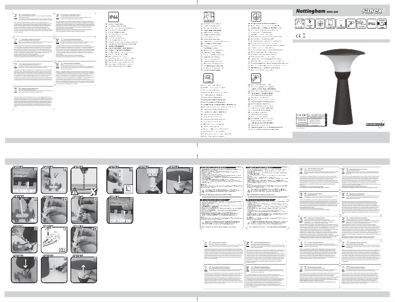 First page image of the manual for 10.011.30