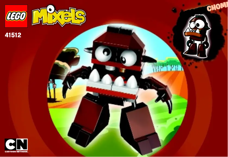 Page 1 of the manual User Manual Lego Mixels 41512