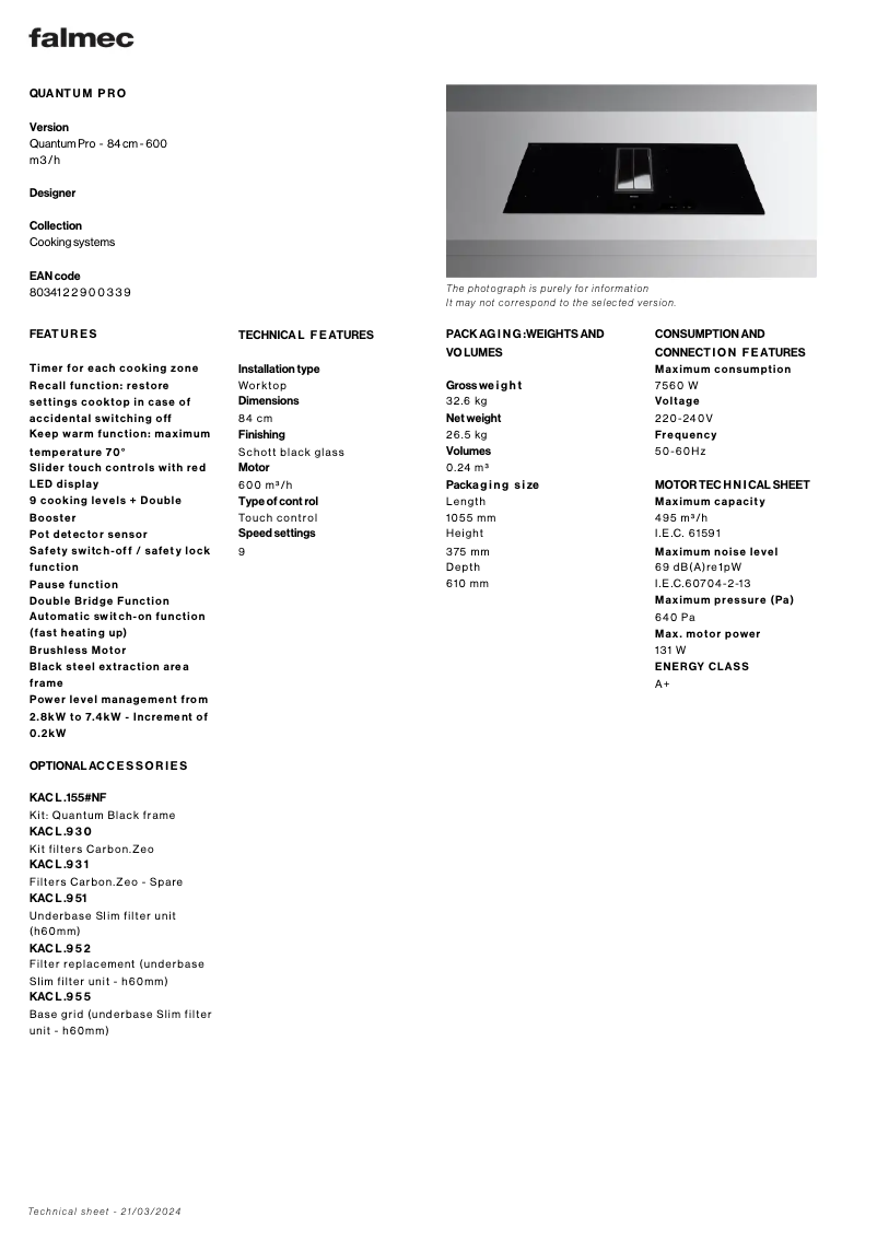 First page image of the manual for Quantum Pro