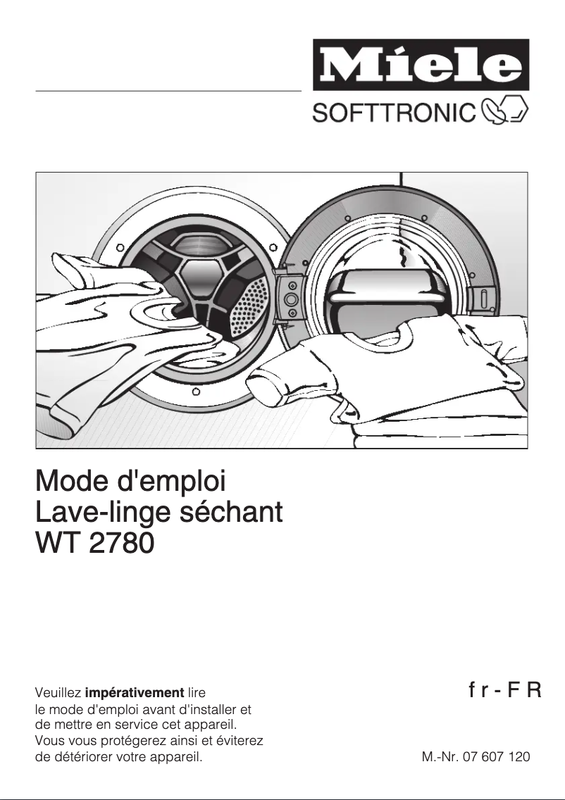 First page image of the manual for WT2780S