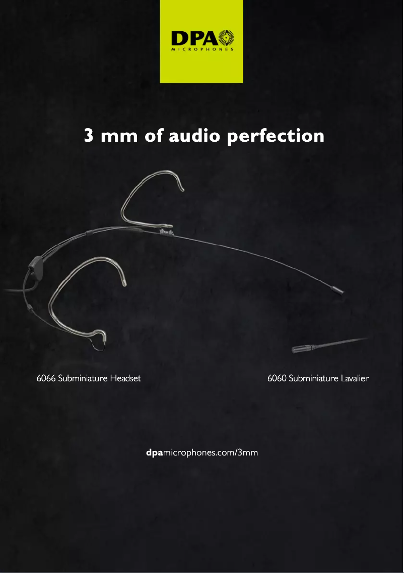 Page 1 of the manual User Manual DPA 6061-OC-U