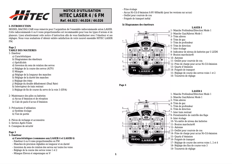 First page image of the manual for Flash 4.6