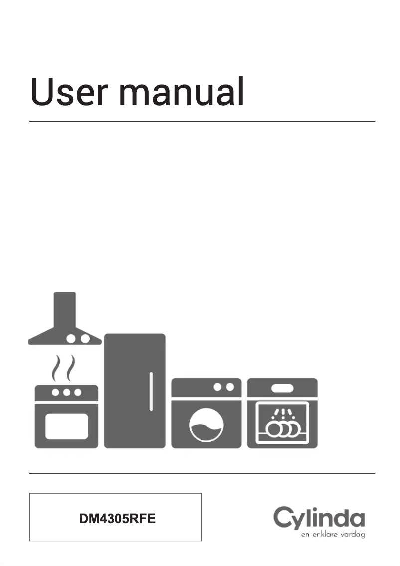 Page 1 of the manual User Manual Cylinda DM 4305 RFE