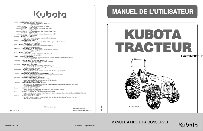 First page image of the manual for L3901