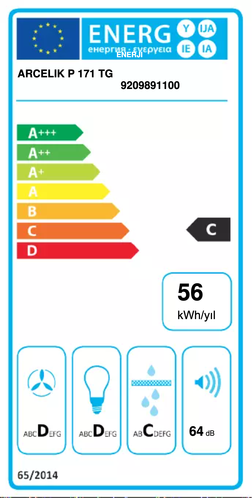 First page image of the manual for P 171 TG