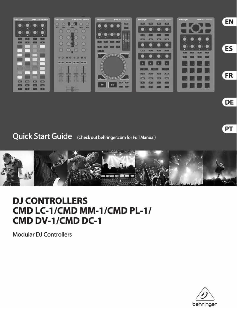 Image de la première page du manuel de l'appareil CMD PL-1