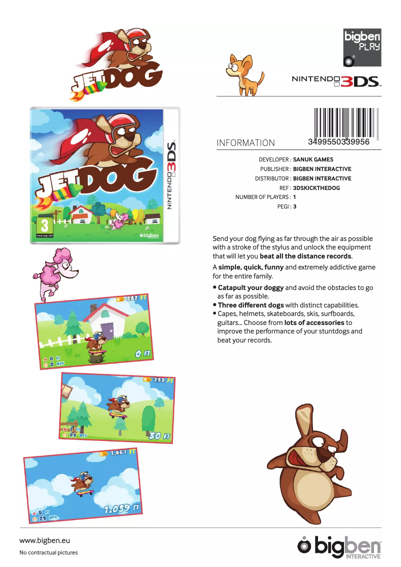 Image de la première page du manuel de l'appareil Jet Dog