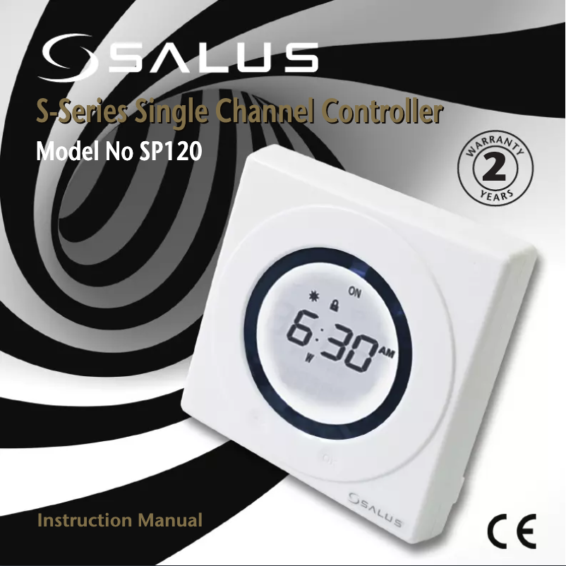 Page 1 of the manual User Manual Salus SP120