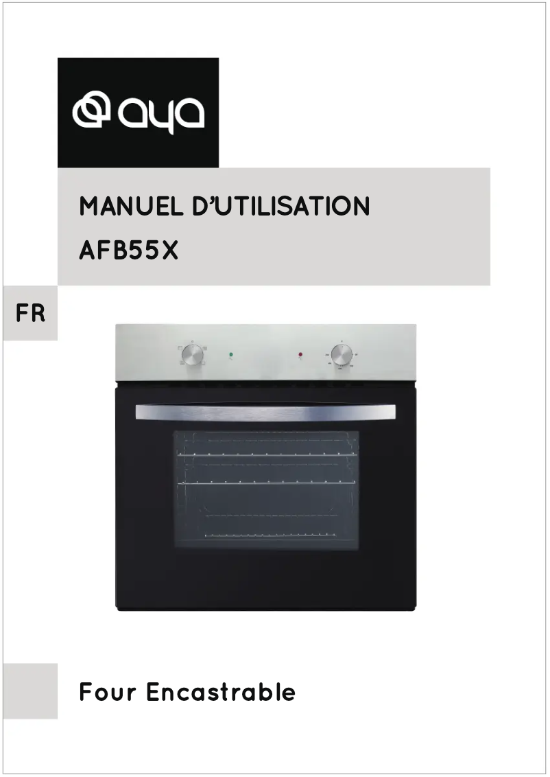 First page image of the manual for AFB55X