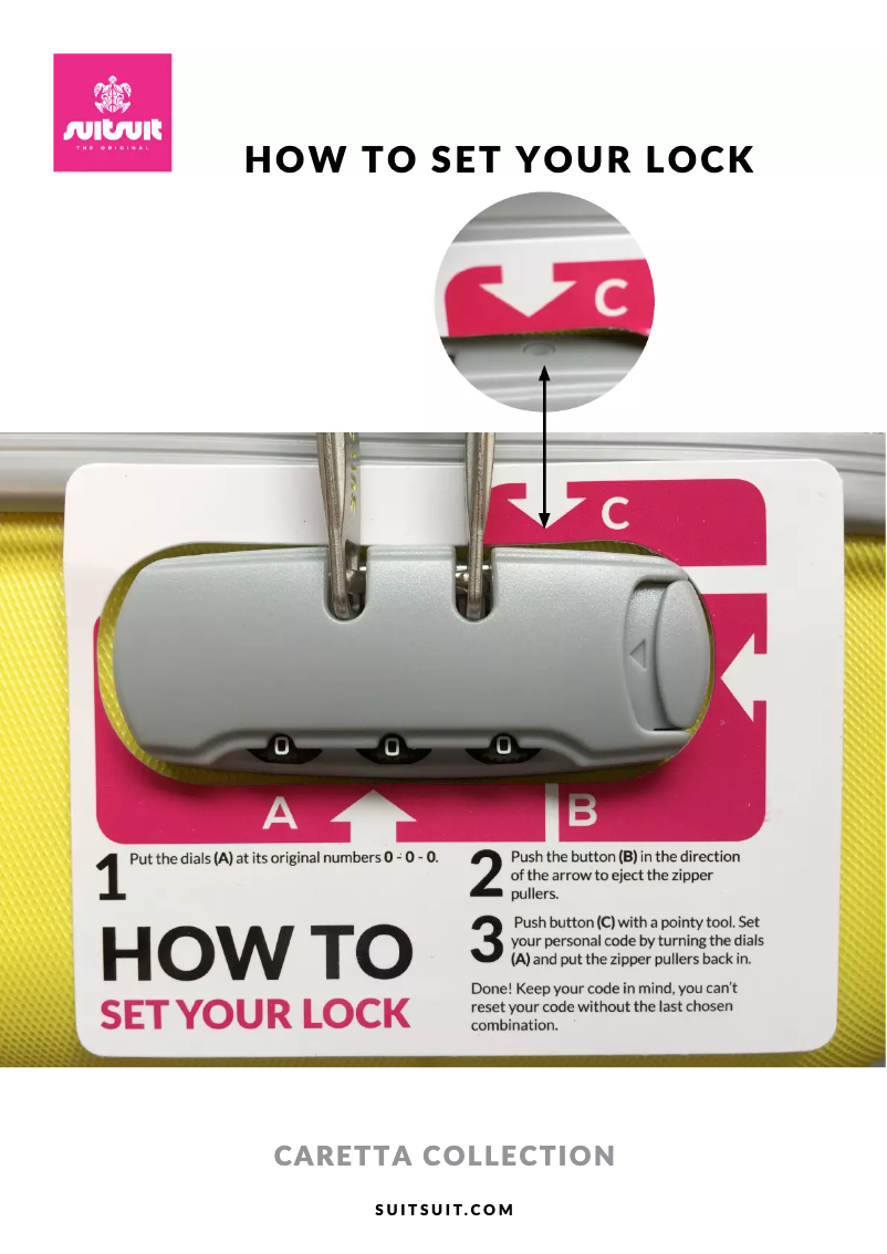 Page 1 of the manual User Manual SUITSUIT Caretta