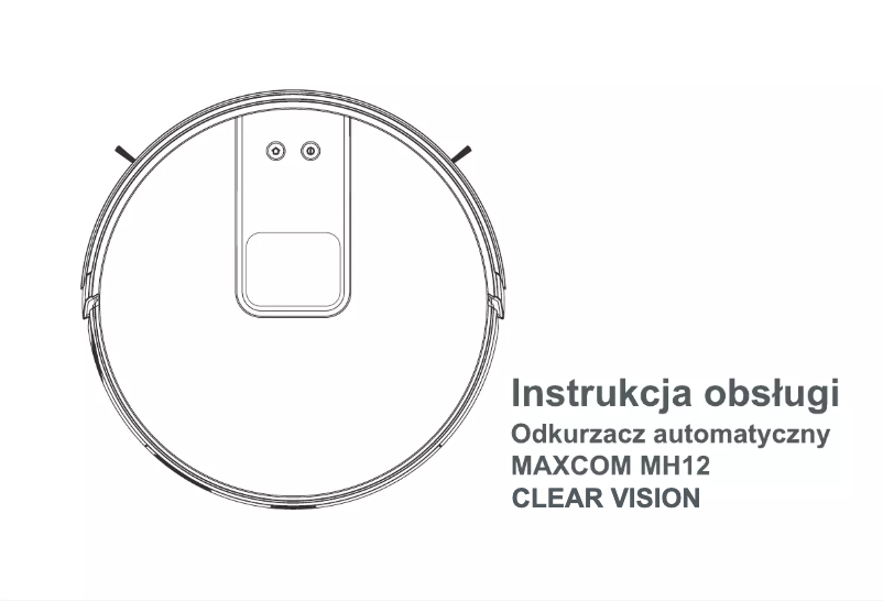 Page 1 of the manual User Manual MaxCom MH12 Clear Vision