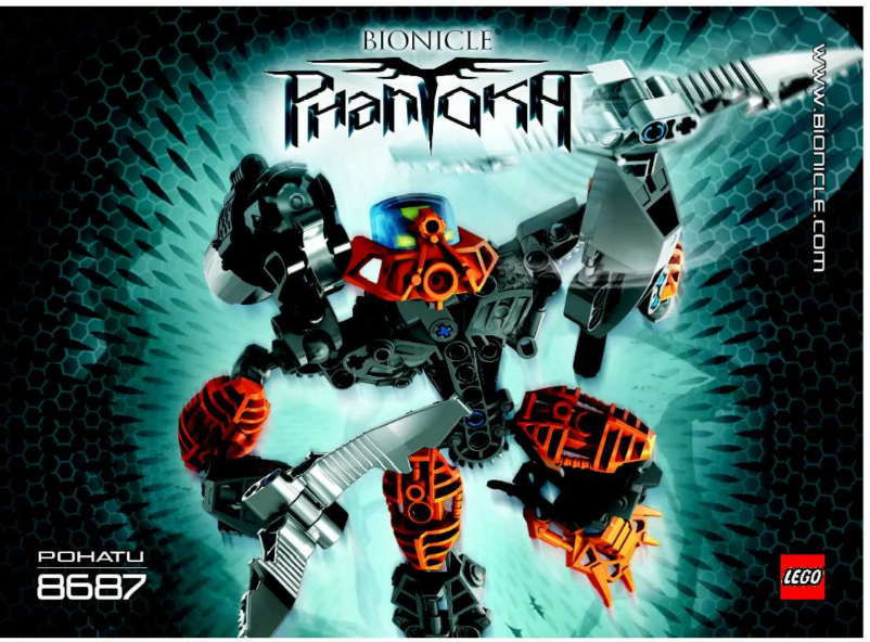 First page image of the manual for Toa Pohatu