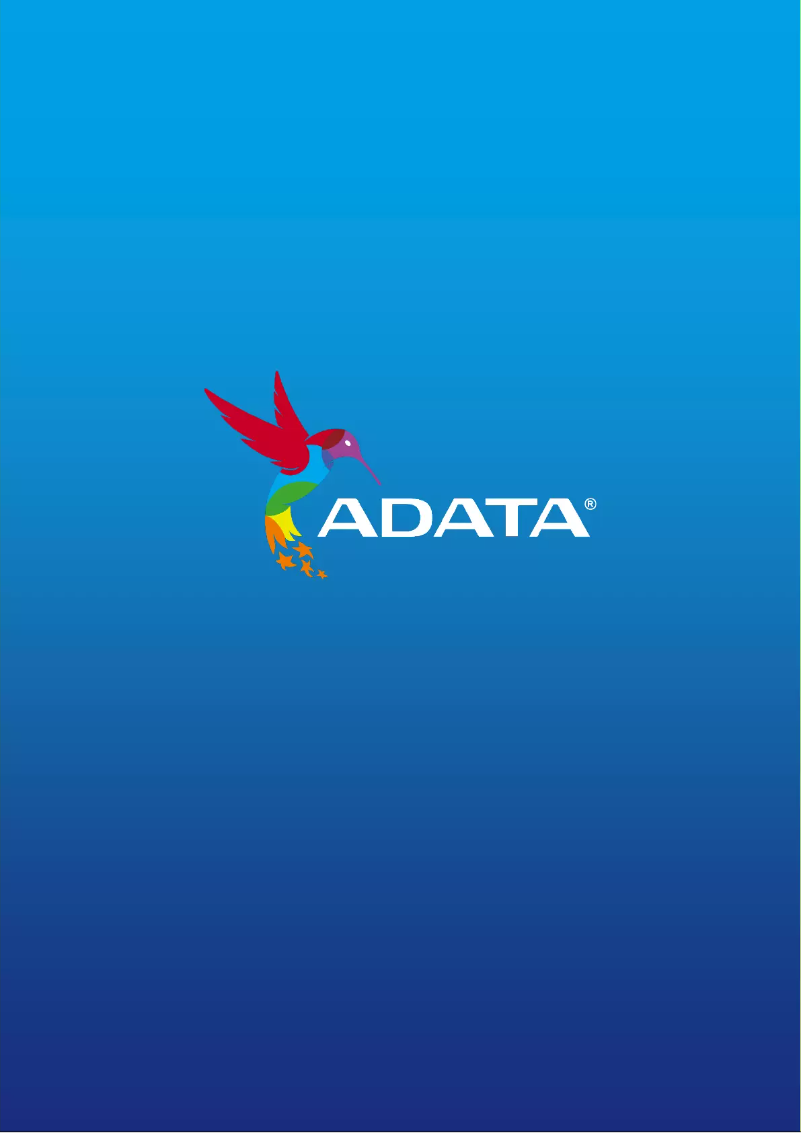 Page 1 of the manual User Manual ADATA LEGEND 700 =