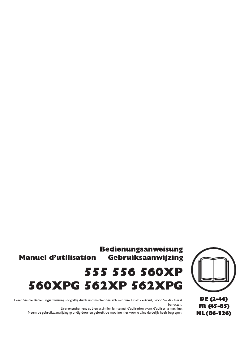 First page image of the manual for 555