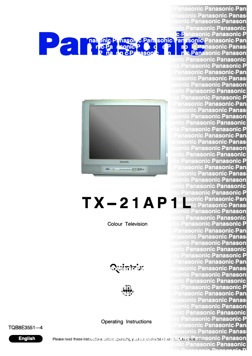 First page image of the manual for TX-21AP1L