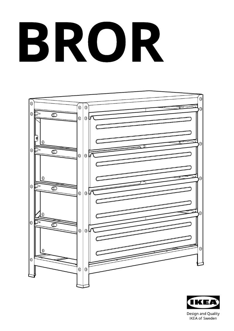 First page image of the manual for BROR 504.943.01