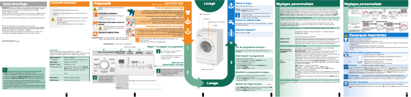 First page image of the manual for WM14E361FG