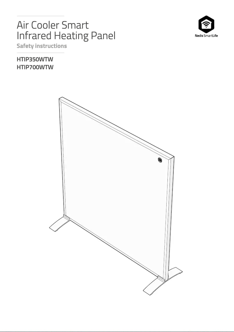 Page 1 of the manual User Manual Nedis HTIP350WTW