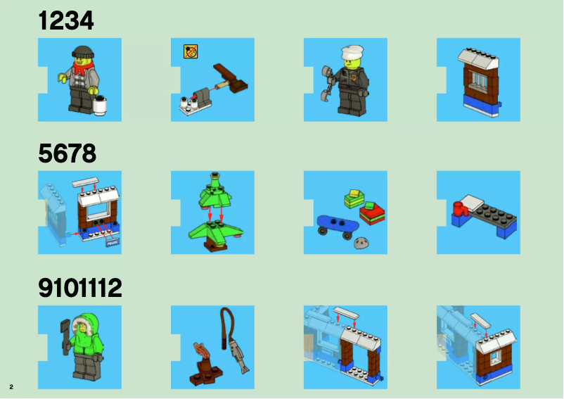 Page 1 of the manual User Manual Lego City 7553