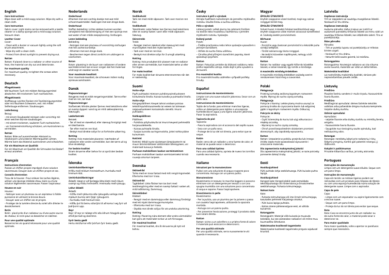 First page image of the manual for LUSTEBO 405.411.62