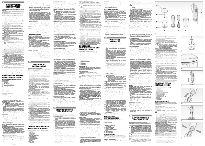 First page image of the manual for Pimmy 400