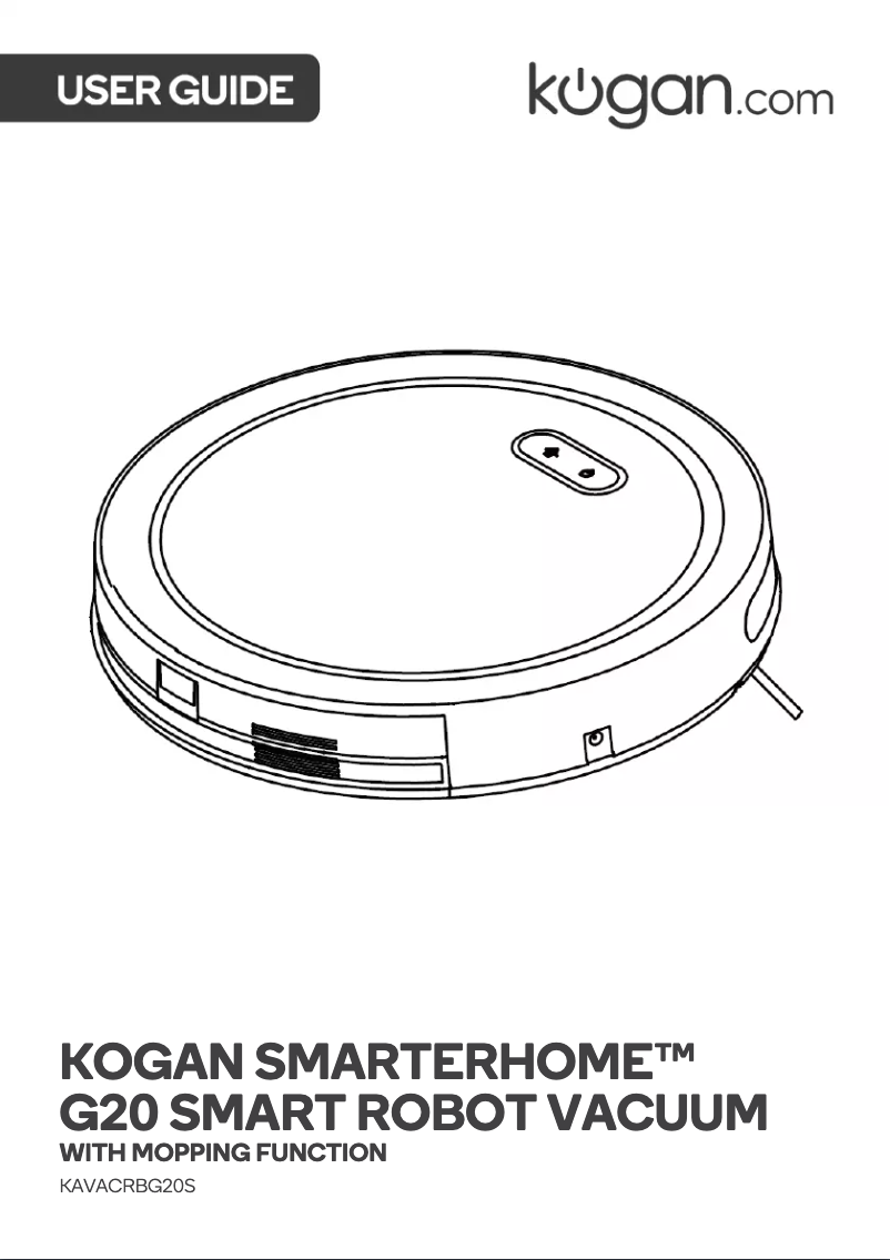 First page image of the manual for SmarterHome G20