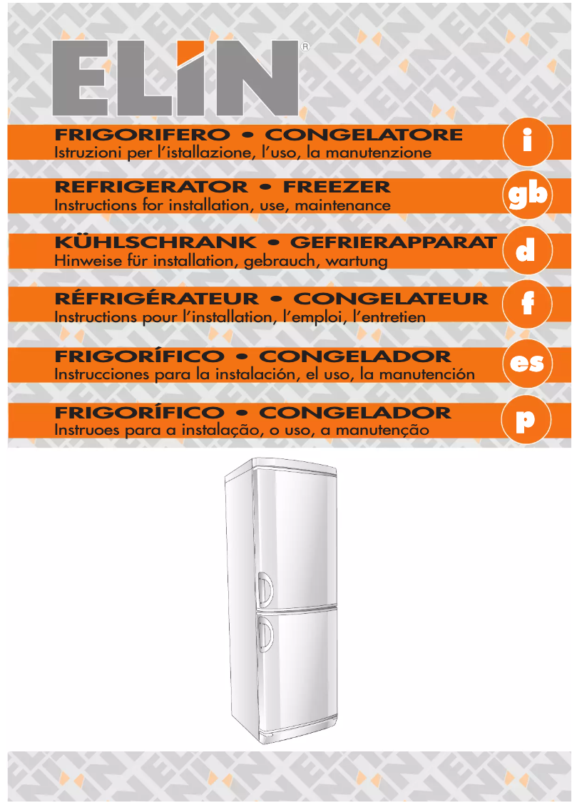 Page 1 of the manual User Manual ELIN KSKGA32