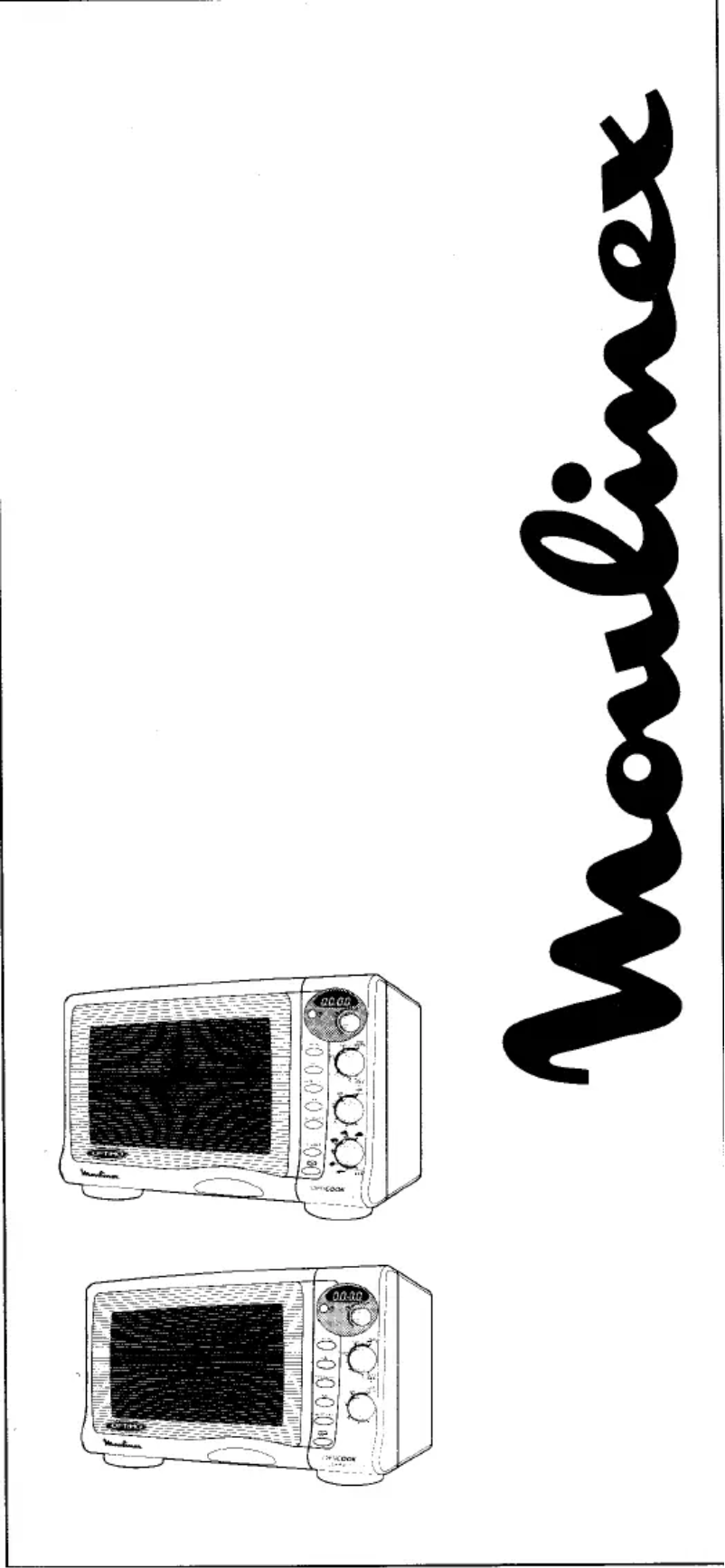 Page 1 of the manual User Manual Moulinex Opticook Y79