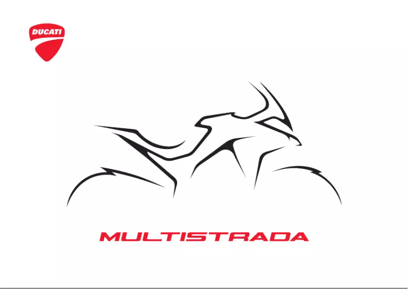 First page image of the manual for Multistrada V2 S Travel (2024)