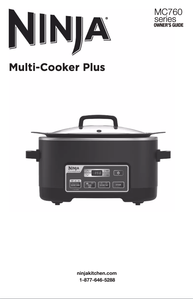 Image de la première page du manuel de l'appareil Multi-Cooker Plus MC760