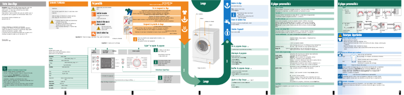 First page image of the manual for WAE28470FF