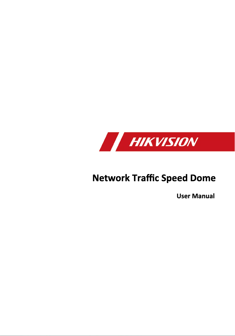 Page 1 of the manual User Manual Hikvision iDS-2VS445-F835H-MEY