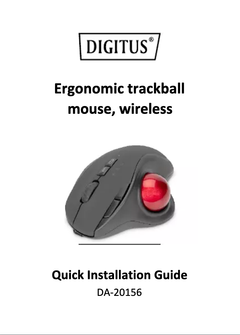 Page 1 of the manual User Manual Digitus DA-20156