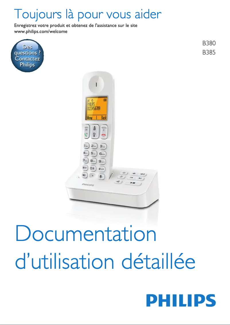 First page image of the manual for B3802W