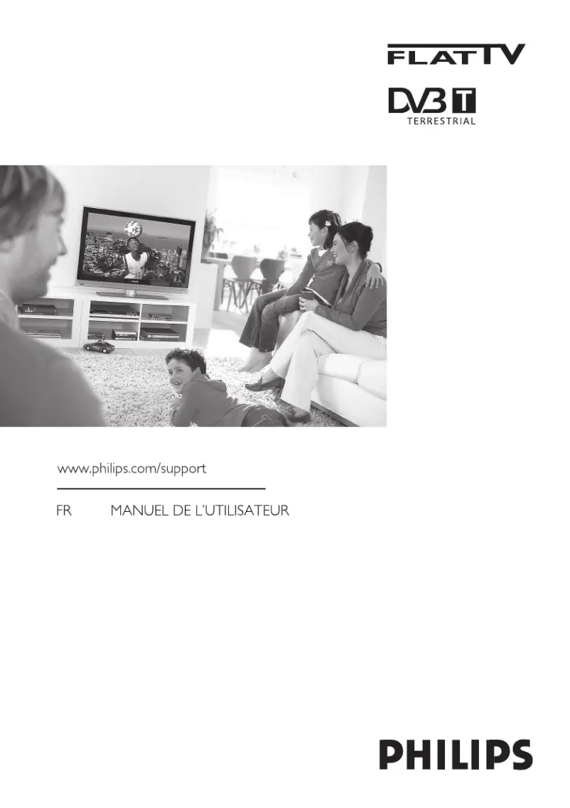 Page 1 of the manual User Manual Philips 37PFL7662D