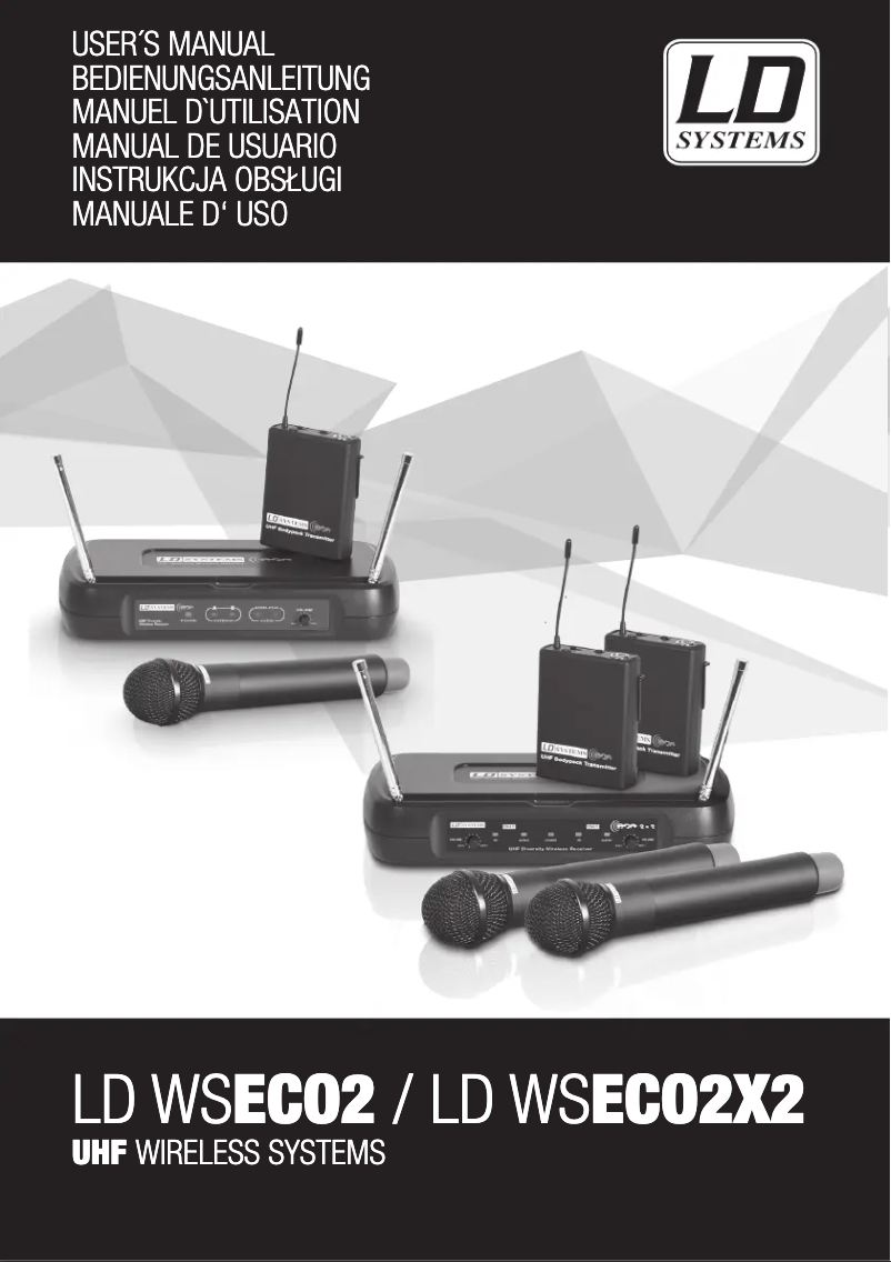 First page image of the manual for ECO 2 BPG 4