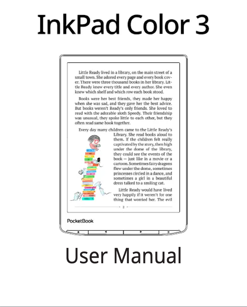 Page 1 of the manual User Manual PocketBook InkPad Color 3