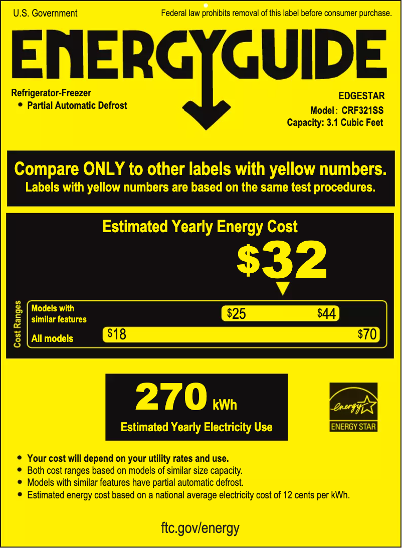 First page image of the manual for CRF321SS