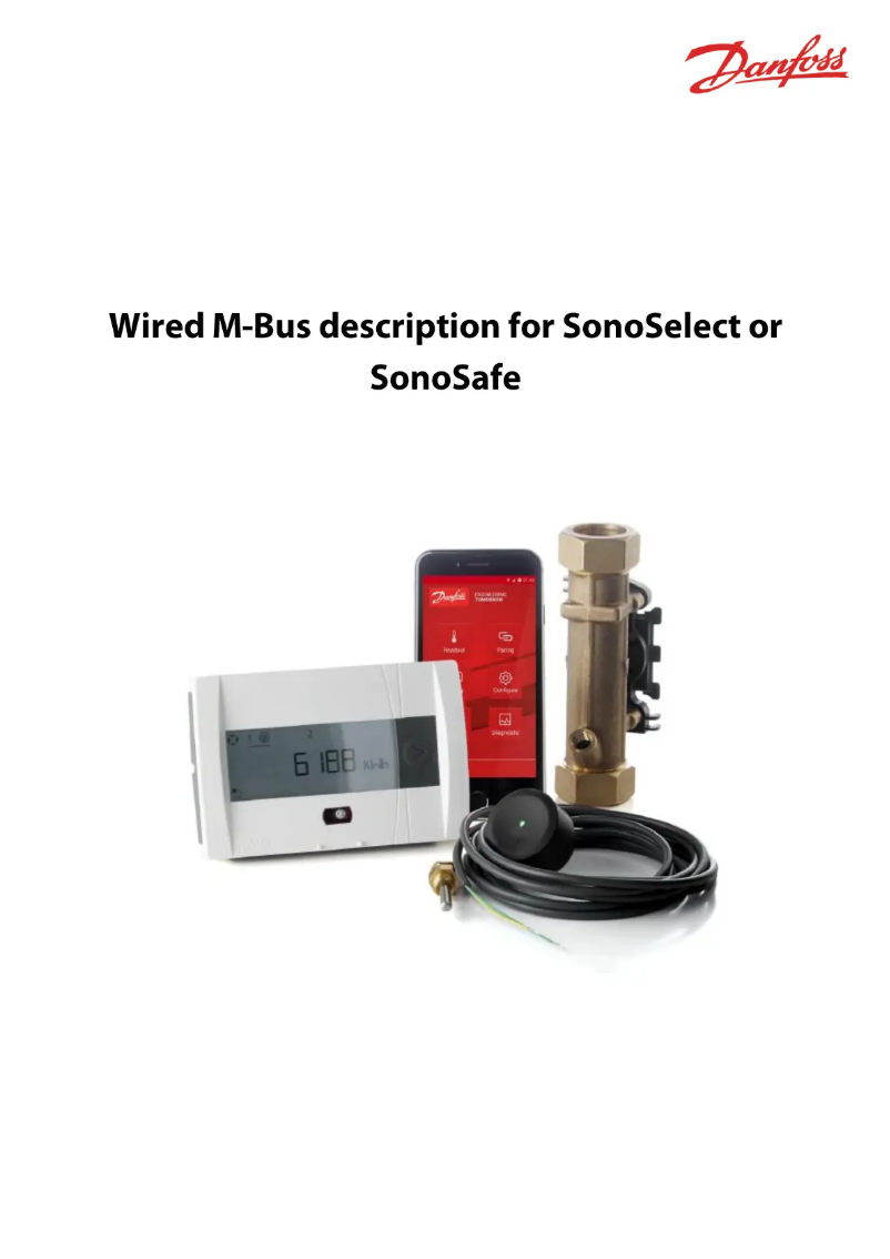 First page image of the manual for SonoSelect 10