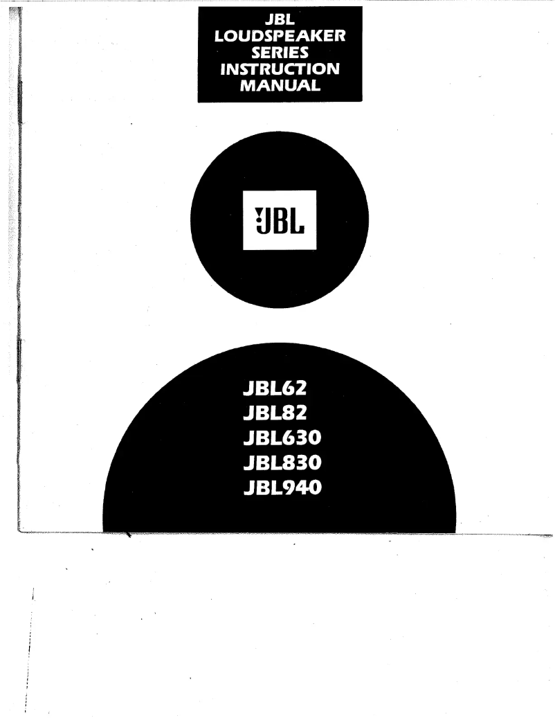 First page image of the manual for 830