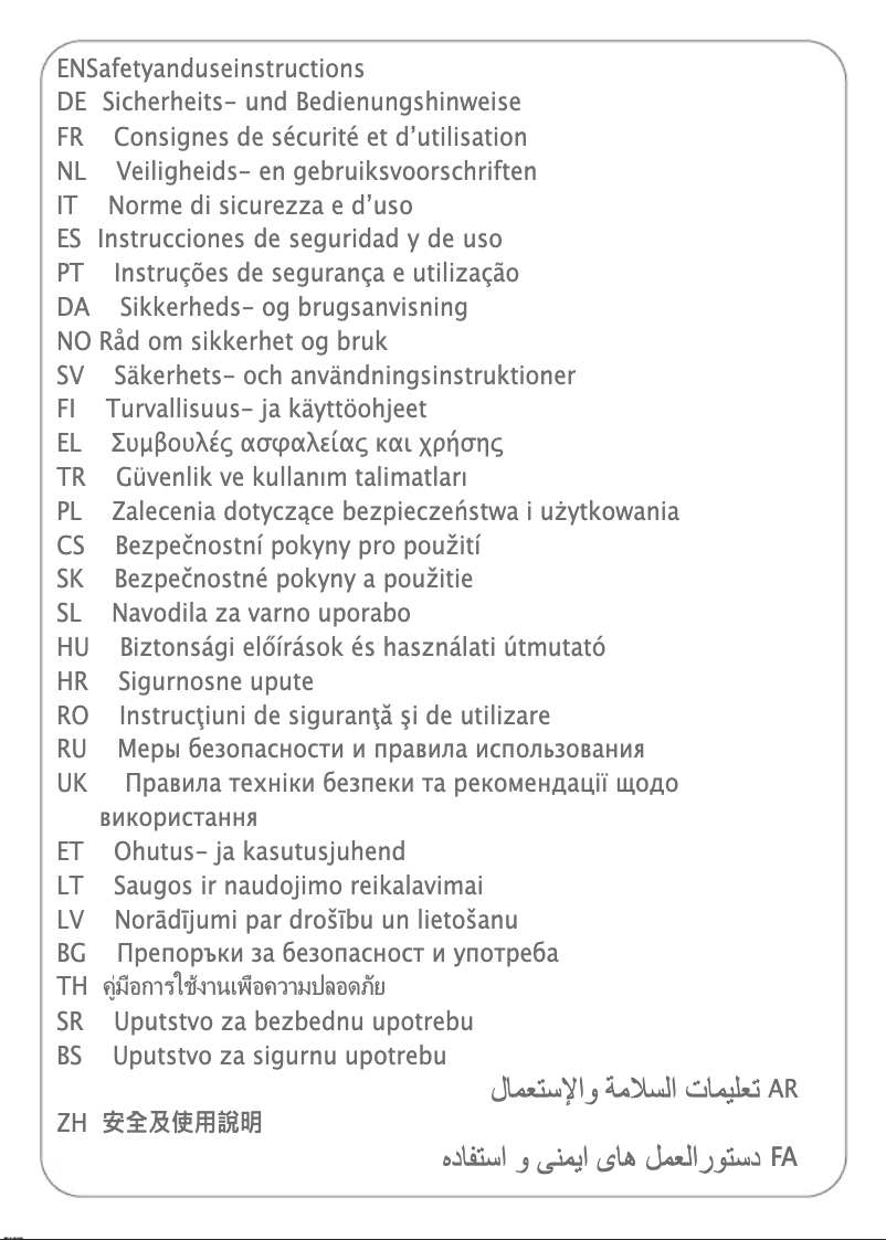 First page image of the manual for Eco Steam Pro DG9640
