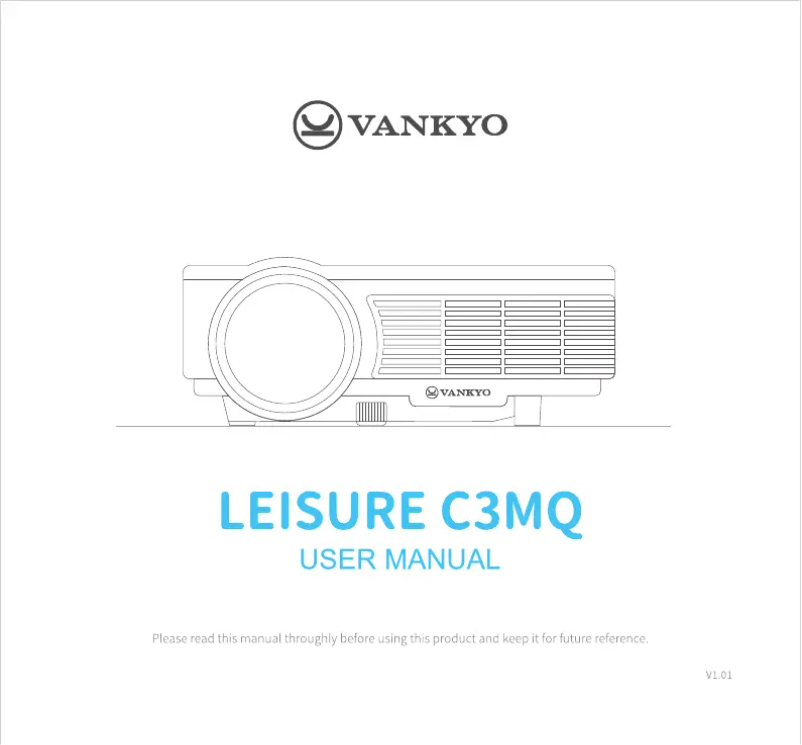 Page 1 of the manual User Manual Vankyo Leisure C3MQ