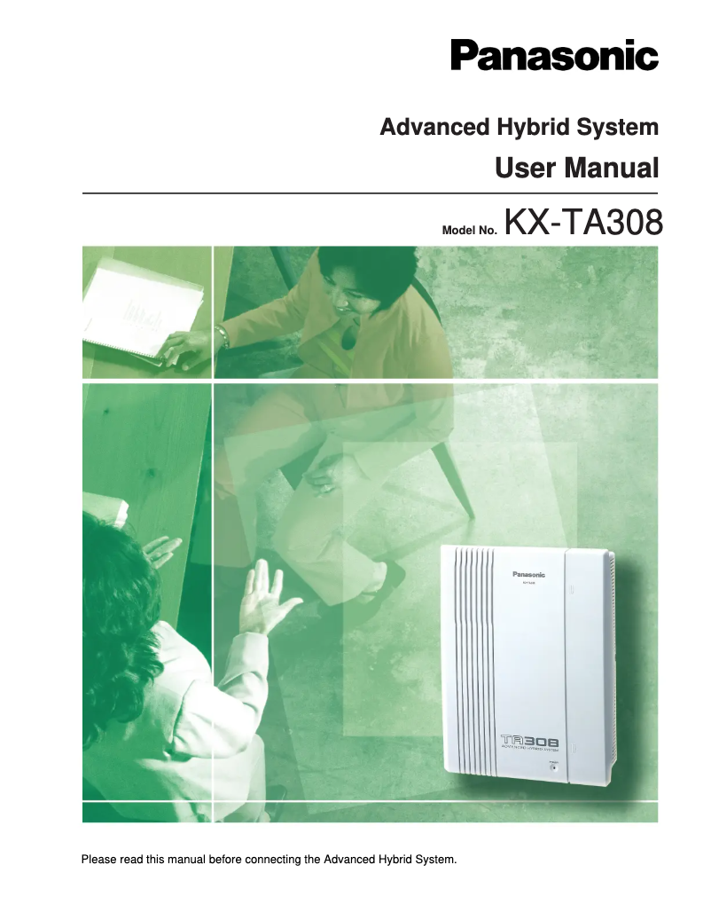 Page 1 of the manual User Manual Panasonic KX-TG6713