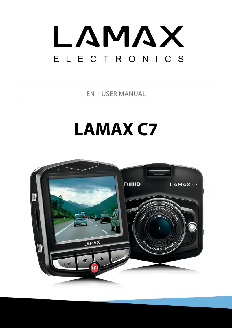 Page 1 of the manual User Manual Lamax Drive C7