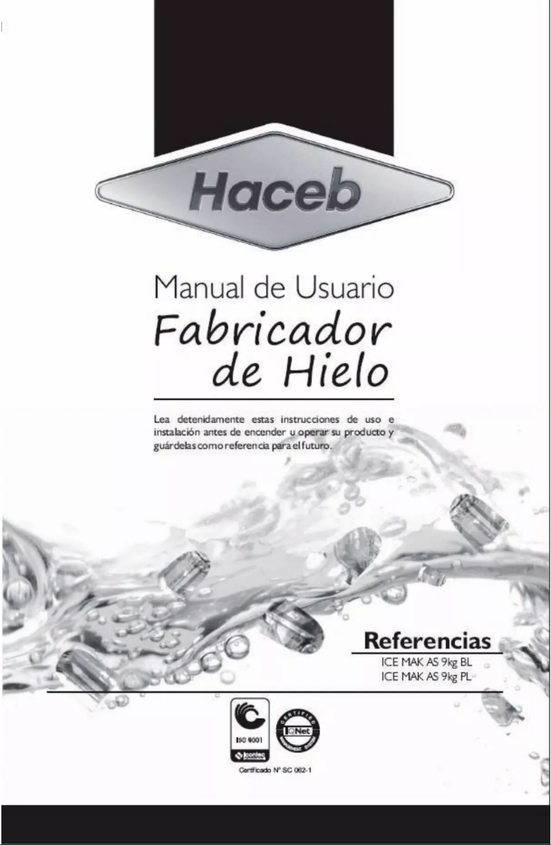 Image de la première page du manuel de l'appareil Assento 9 Kg PL