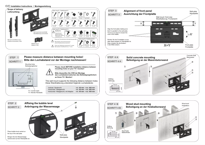 First page image of the manual for S3354