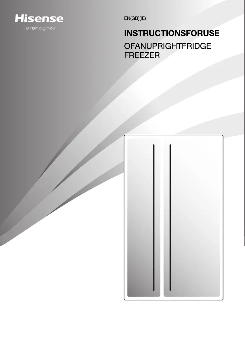 Page 1 of the manual User Manual Hisense RS711N4ACE